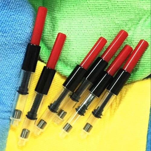 5PCS White fountain Pen Ink Converter Ink Reservoir New Suitable for all types of my shop and market