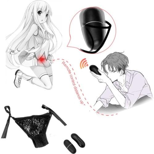 Wireless Remote Control Lace Panties Vibrator Erotic Adult Sex Shop Vibrating Eggs Wearable Clitoris Massage Sex Toys For Women