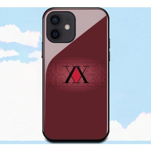 Hunter X Hunter GON FREECSS Anime Case For iPhoneX XS XR 6 6s 7 8 Plus SE2 11 12Promax 12mini Killua Zoldyck Tempered Glass Case