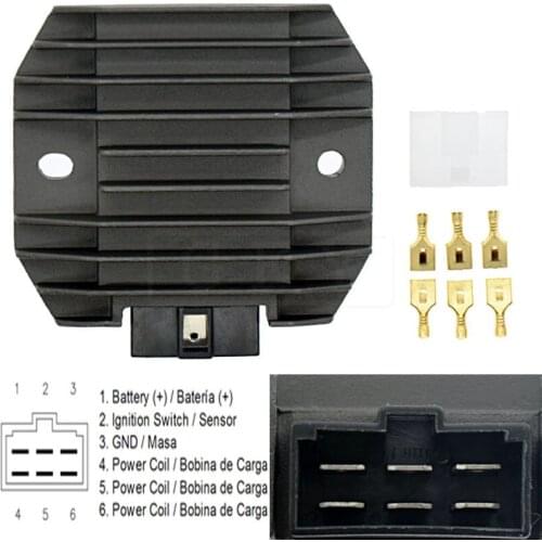 For Kawasaki ZR750 Zephyr 1991-1993 ZR-7 ZR750 2000 ZR-7S ZR750S 2001 2002 2003 2004 2005 Motorcycle Voltage Regulator Rectifier