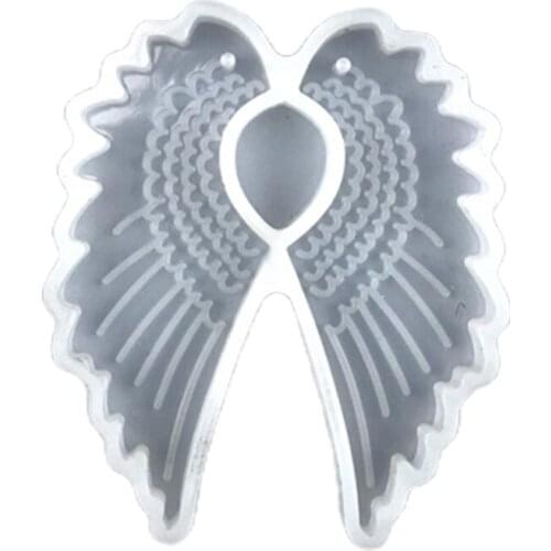 X4YA Earring Resin Mold Jewelry Casting Mold Silicone Angel Wing Mold Diy Craft Mold Jewelry Pendant Craft Supplies for Women