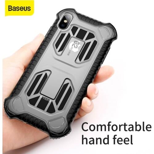 Baseus Game Cooling Case for iPhone XS XR XS Max Case Cover Shockproof Full Protection Soft TPU Case for iPhone xr Back Cover
