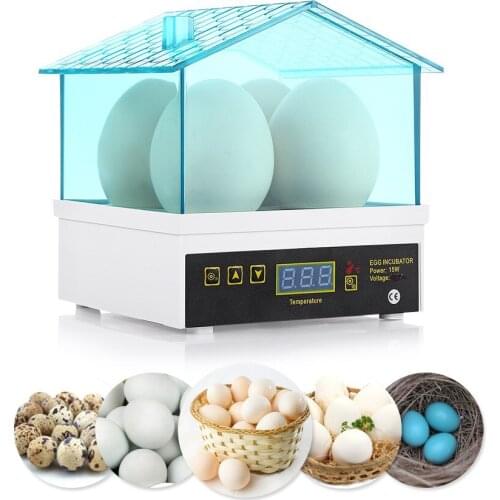 New Cheap Price China Digital Temperature Small Brooder 4 Mini Hatchery Egg Incubator Hatcher for Chicken Duck Bird Quail