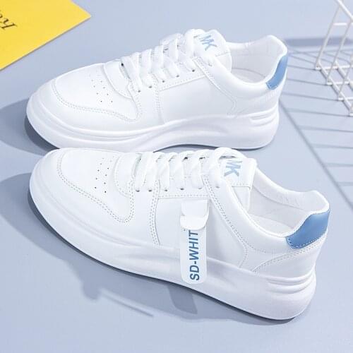 Spring Fashion Sneakers Women Thick Bottom Wearable Running Shoes Round Toe Comfortable Breathing Fitness Shoes Sports Shoes