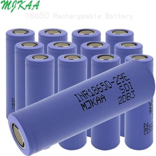 MJKAA 10/12/20Pcs 2900mAh 18650 3.7V Lithium Rechargeable Battery NCR18650PF INR18650-29E Batteries for Flashlight