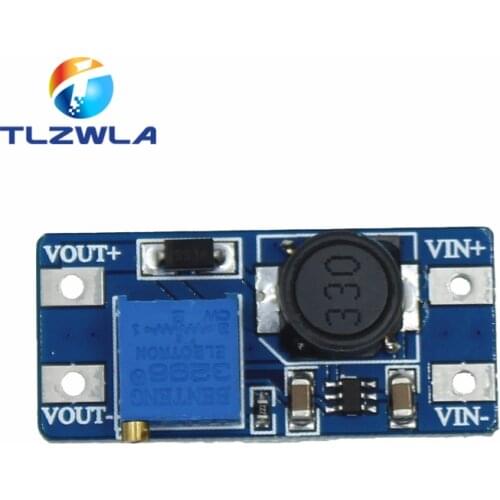1PCS MT3608 DC-DC Step Up Converter Booster Power Supply Module Boost Step-up Board MAX output 28V 2A