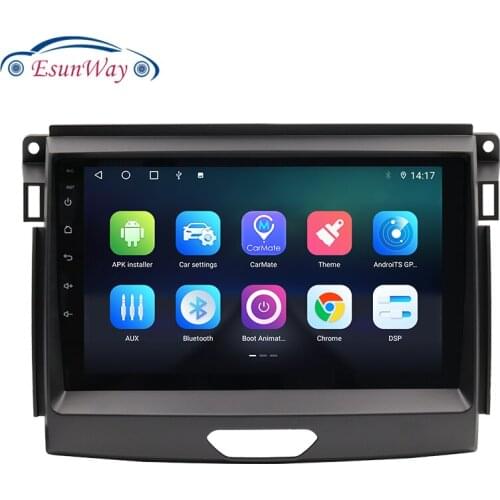9'' Android 9.0 Car Radio Multimedia For Ford Everest Ranger 2015-2018 GPS Navigation Navi Player Auto Stereo