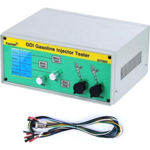 Latest GIT600 GDI/FSI gasoline injector tester petrol injector tester car injector tester