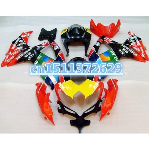For A GSXR600 2008 2010 red black green GSXR750 2008 2009 2010 GSX-R600 / GSX-R750 08-10 K8 ABS Fairing Set Plastic Kit-Dor
