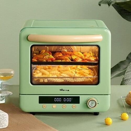 Bear 220V Steam Oven Electric Oven Home 20L Baking Cake Small Automatic Multi Quick Frying Steaming Two-in-one Electric Oven