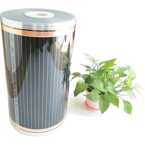 65 Square meter floor Heating film with 9C thermostat and all other accessories