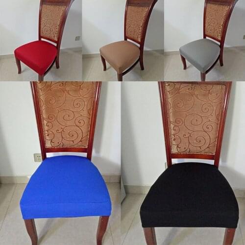 Sturdy Tight Kitchen Dining Room Chair Cover Wedding Banquet Chair Protector