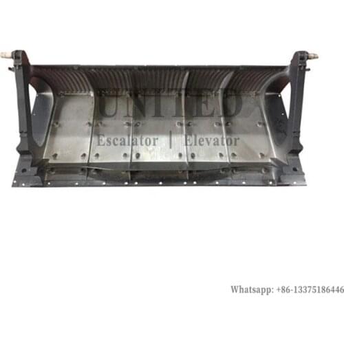 Escalator Aluminum Alloy Step With Demarcation 10500159 L1000mm Degree 35