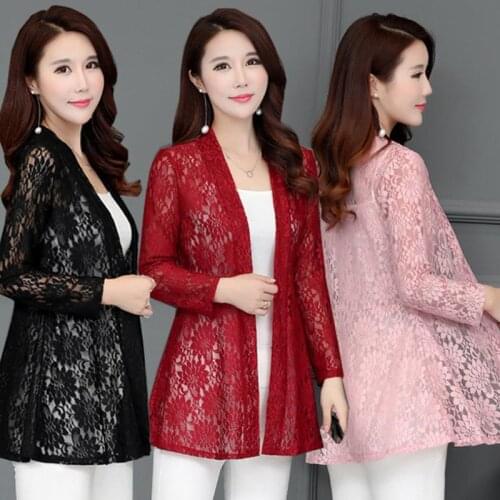 Tang Mei apparel Lace Blouses