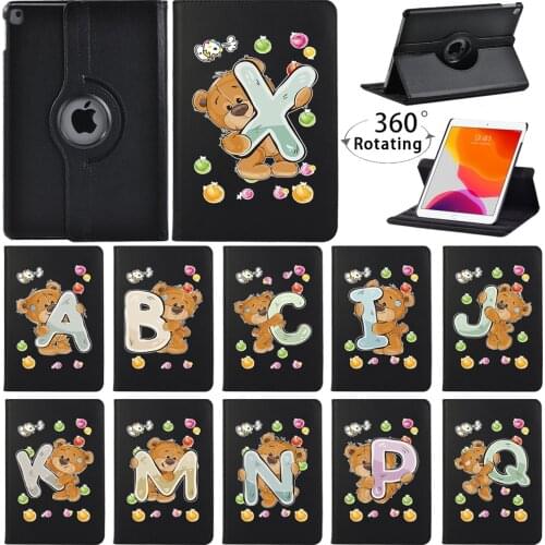 360 Rotating Tablet Case for Apple IPad 2/3/4/ IPad Mini 4/5/iPad 5th Gen/6th Gen/7th Gen/8th Gen Anti-Vibration Cover+ Stylus