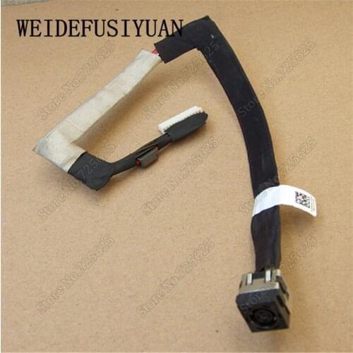 X10PCS DC POWER JACK CABLE HARNESS SOCKET PORT FOR DELL Alienware 17R4 17 R4 DC30100Y700 0K5M1