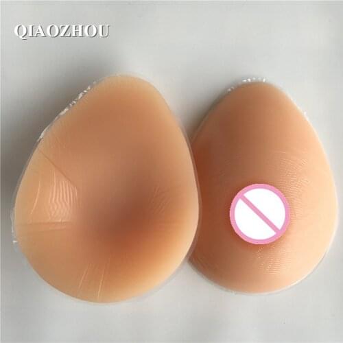 1800g F cup size fake false breast forms for men big tits transsexuels silicon form cross dresser silicone breast