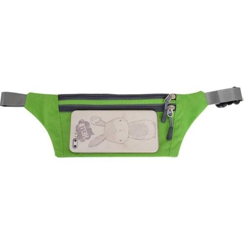 19 Color!! Small Running Outdoor Waist Bag Waterproof Nylon Unisex Sports Pack Lightweight For Phone Cash Keys Bag