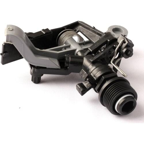 2pcs 3/4 Inch Impact Sprinkler Plastic Rotate Impulse Sprinkler Garden Irrigation Supplies