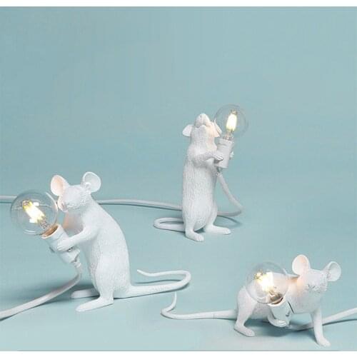 2021 New Creative Resin Animal Three Personalized Decorations (not Including Light Bulbs)