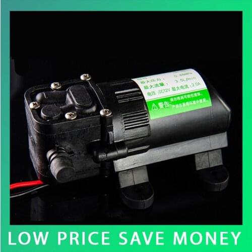9.19DC Brushless Electric Water Sprayer Pump Micro 3.5L/min Car Diaphragm Water Pump