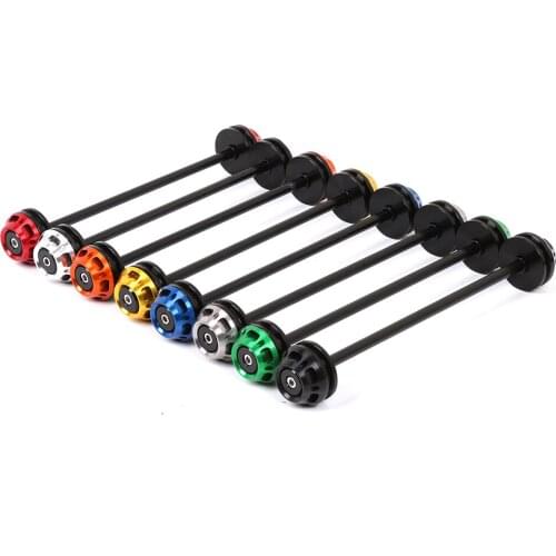 For kawasaki z800 2013-2017 Z1000sx NINJA Z1000 2003-2016 Motorcycle CNC Aluminum Front Axle Fork Crash Sliders Wheel Protector