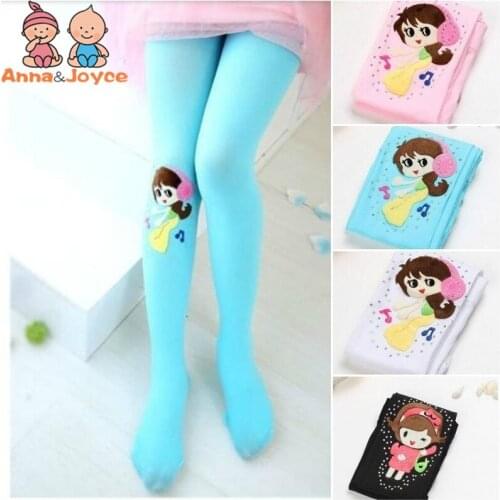 2pcs/Lot Kids Girls Tights Velvet Candy Colors for Baby Children Pantyhose Stocking Autumn