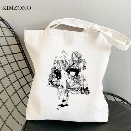 Nana Osaki shopping bag bolsas de tela reusable bolsa eco shopping bag bolsas reutilizables sacola sac cabas tote grab