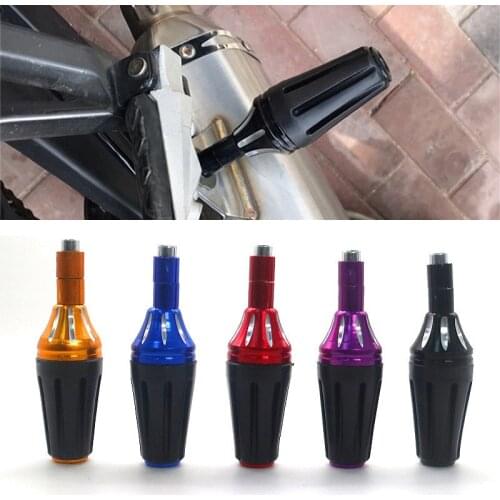 1PC 8mm Motorcycle Frame Slider Falling Bar Crash Bar Protector Rod M8 Frame Screw Motorbike Anti-Falling Motorcycle Crash Bar