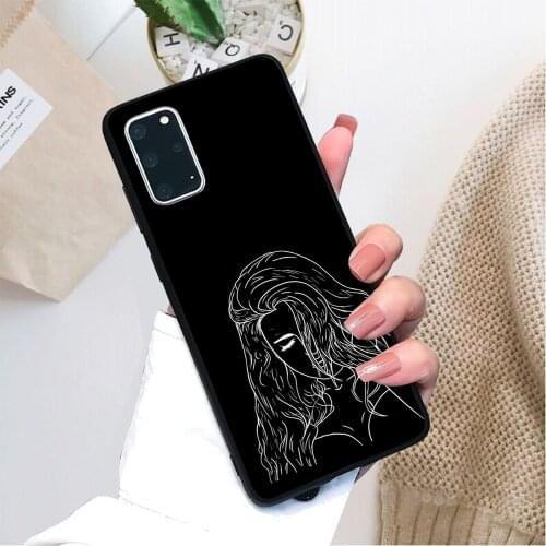 Lauren jauregui pattern soft TPU border phone case for Samsung Galaxy S Galaxy A and Note case