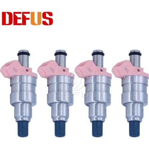 Set 4X OEM A46-00 Fuel Injector Nozzle for Mazda B2600 MPV 2.6L 89-94 G609-13-250 Injection Petrol Engine Injector Gasoline
