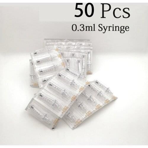 50pcs Lip Filler Injection hyaluron needle Ampoule head for hyaluron Pen hyaluron Gun High Pressure wrinkle removal water needle