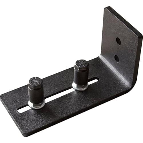 Wall Mount Floor Guide Barn Door Hardware Stay Roller Powder Coated W/Screws Set For Floor Hardware