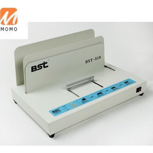 Small desktop low carbon and energy saving thermal binding machine