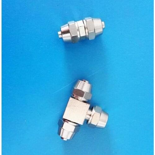 Stainless Steel High Pressure Aquarium Co2 Check Valve Tube Connector Or CO2 Control Valve For Water Plant Aquarium Accessories