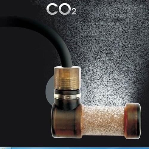 Super CO2 Atomizer Carbon Dioxide Bubble Diffuser for Aquarium Grass Plant Tank Size S/L