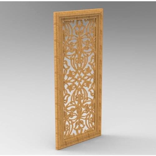 Partition screen 3d model relief for cnc carving engraving in STL file format artcam aspire