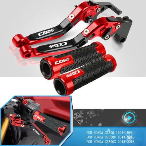 Motorcycle Brake Clutch Levers Handlebar Grip Handle For Honda CB500 CB500F CB500X CB 500F 500 X 2013 2014 2015 2016 2017 2018
