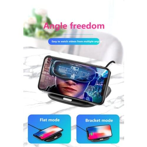 Fold Wireless Charger Adapter Charger Pad For SAMSUNG Galaxy S7 EDGE S8 S9 S10 Plus Note 5 for Iphone 8 XS XR xiaomi MI9 Xperia