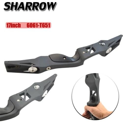 Archery ILF Recurve Bow Riser Right Hand 17inch Takedown Aluminum Alloy Recurve Bow Handle Outdoor Hunting Shooting Arressories