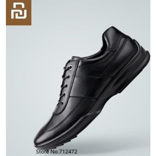 Youpin QIMIAN Men Luxury Business Casual leather shoes First layer cowhide Cushioning support Fashion comfort Wear resistant