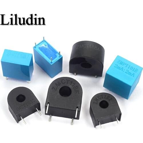ZMCT102 ZMCT103 ZMPT101B ZMPT107 ZMCT118F/A Precision Phase Voltage Transformer Output Voltage Sensor Current Sensor