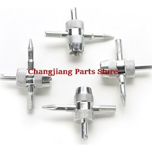 1Pc Tyre valve core tools valve core/4 Way Car Truck Tire Screwdriver Valve Stem Core Remover Installer Tool