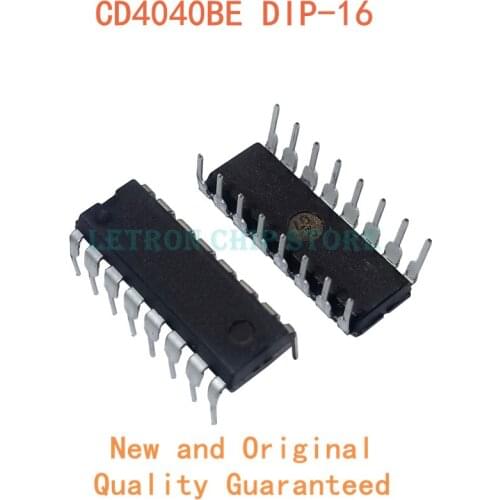 10PCS CD4040BE DIP16 CD4040 DIP 4040BE DIP-16 new and original IC
