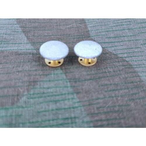 2pcs WWII German Officer/Major shoulder board buttons silver 18MM