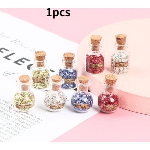 Hot Sale 1pcs 1:12 Doll House Miniature Glass Magic Medicine Bottle Doll Magic Doll House Accessories For Dollhouse Decoration