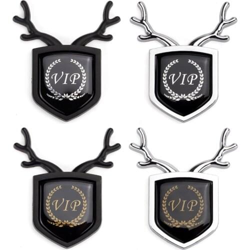 VIP Car Accessories Body Sticker Rear Trunk Emblem ABS Badge Decoration for Mazda Volkswagen Toyota BMW E46 Volvo Chevrolet Jeep