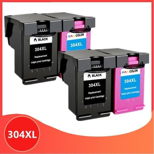 4PK Ink Cartridge 304XL new version for hp304 for hp 304 xl deskjet envy 2620 2630 2632 5030 5020 5032 3720 3730 5010 printer