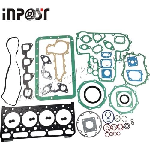 Engine Gasket Kit for Kubota V2403 V2403-M-DI V2403T 331 334 337 430 E42 E50 kit
