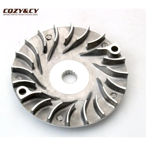 Scooter Yw125 Racing CVT Variator Fan for Yamaha Zuma125 Cygnus X Bws Zuma Yw Vino125 ZY125T XC125 Flame 125cc 4-Stroke